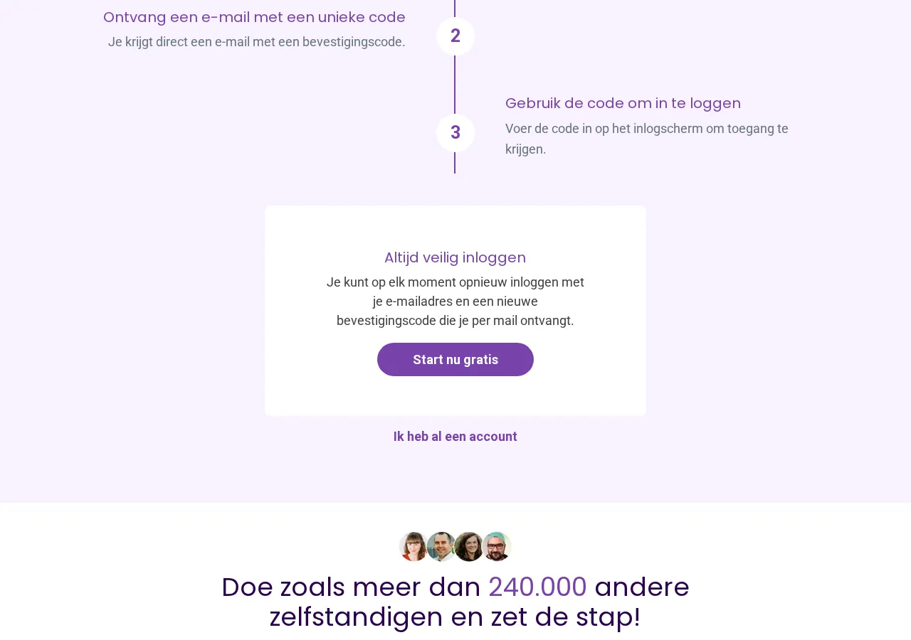 info.liantis.be page section 3 — marketing psychology audit screenshot
