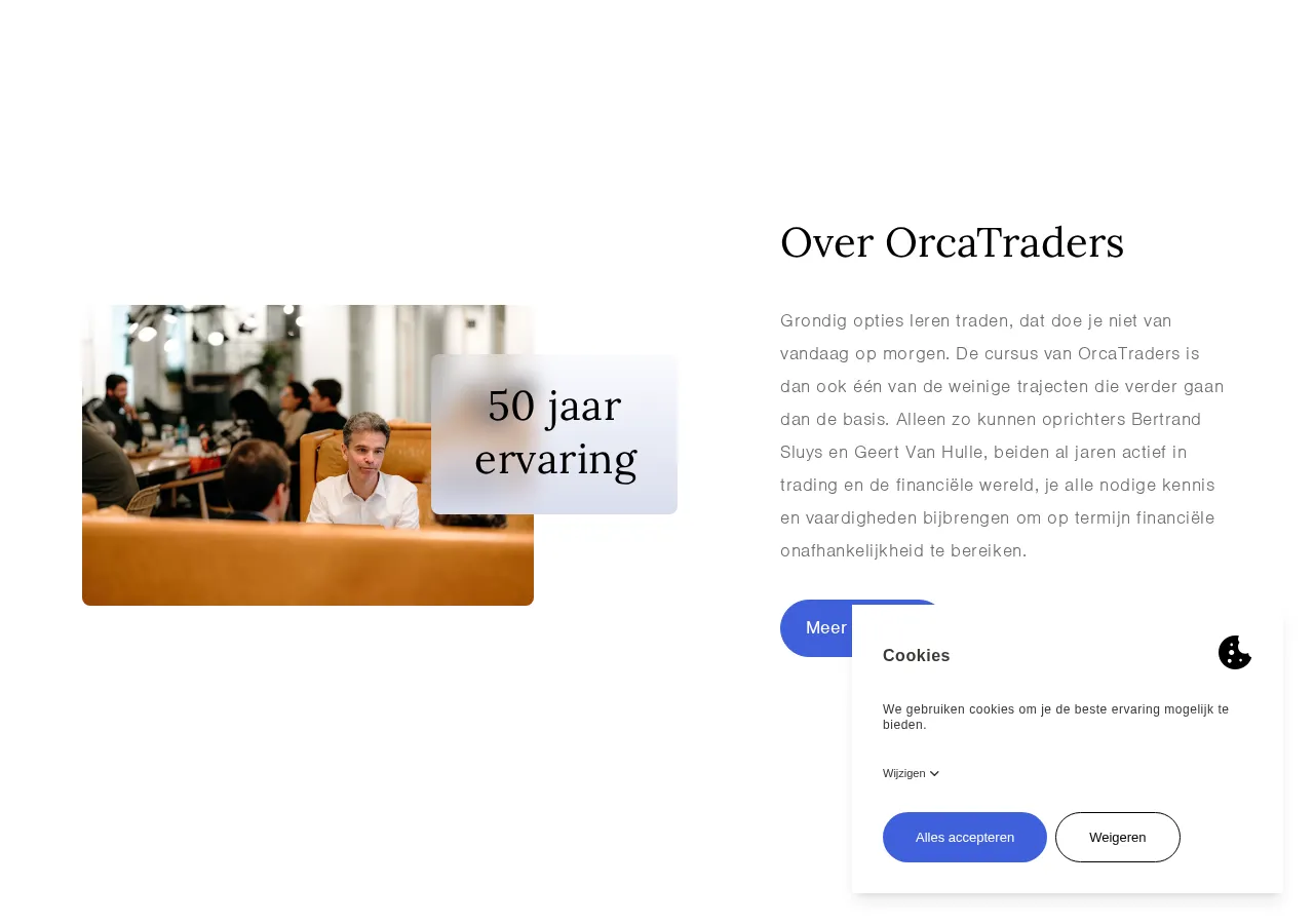 orcatraders.eu page section 5 — marketing psychology audit screenshot