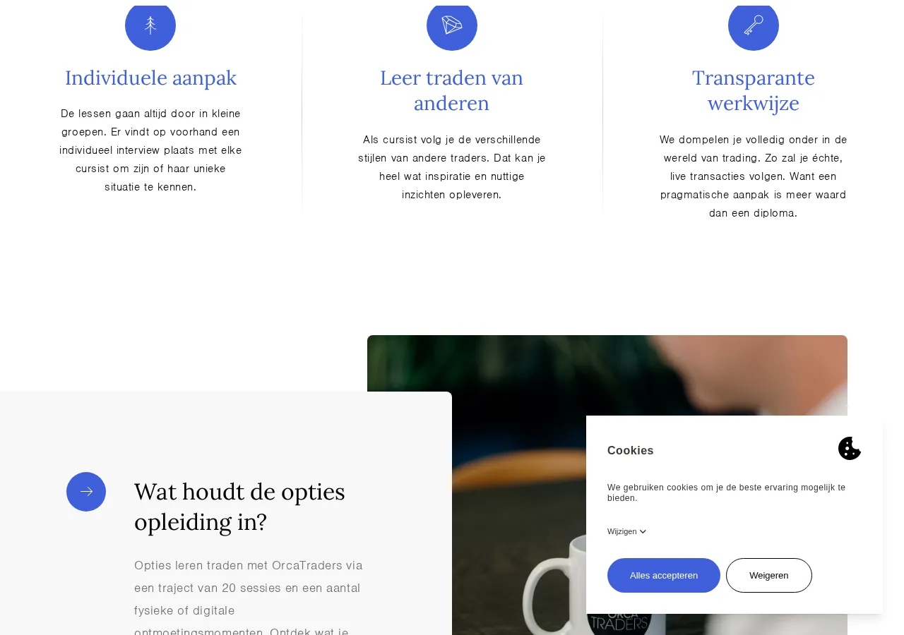 orcatraders.eu page section 6 — marketing psychology audit screenshot