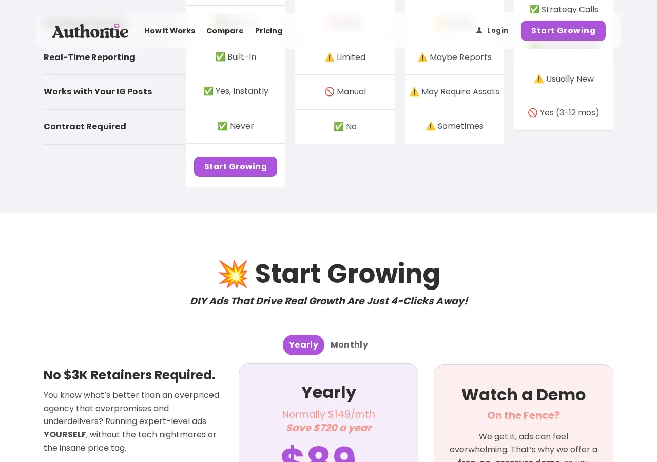 authoritie.io page section 10 — marketing psychology audit screenshot
