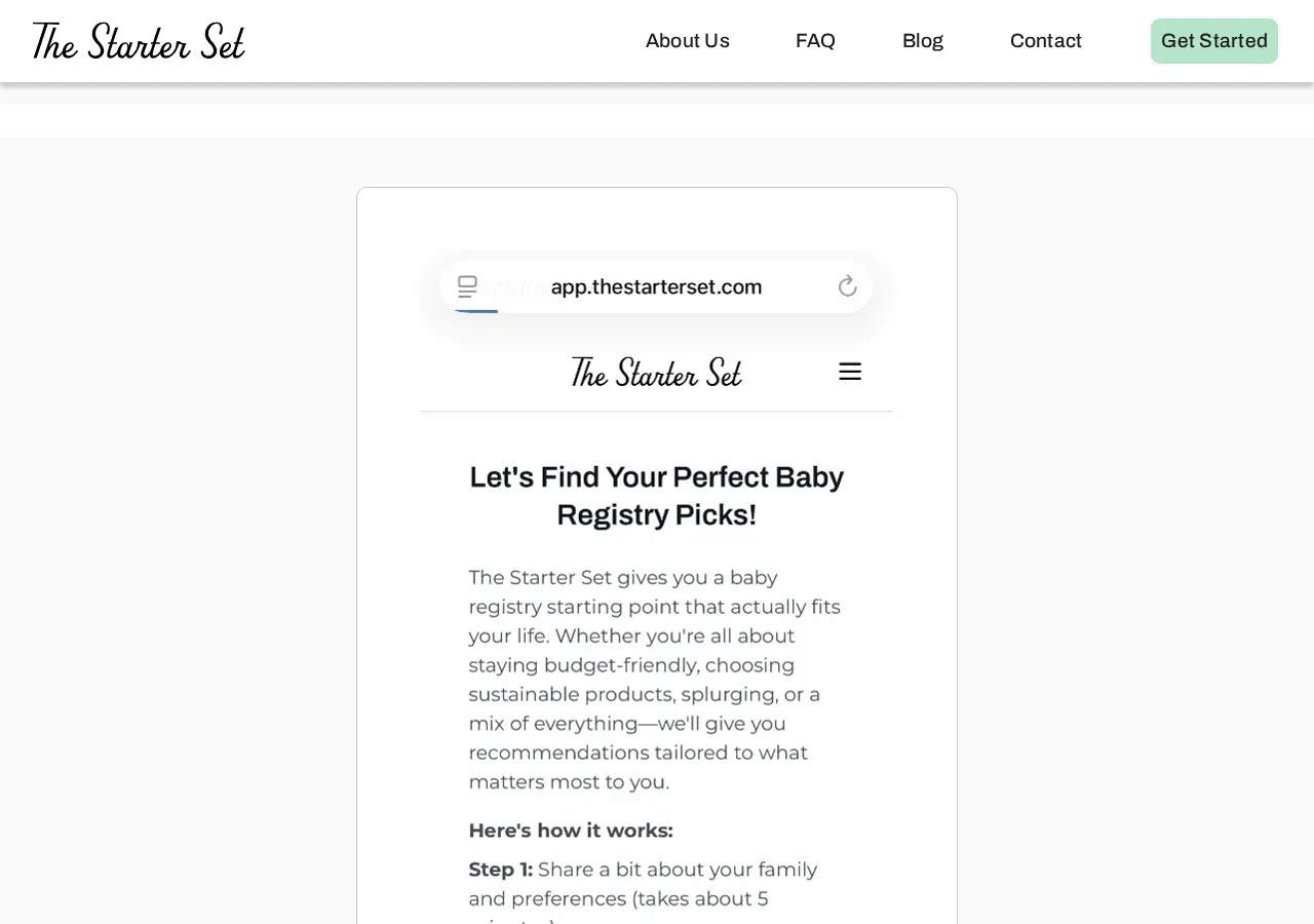 thestarterset.com page section 2 — marketing psychology audit screenshot