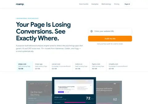 roamp.it — SaaS Landing Page