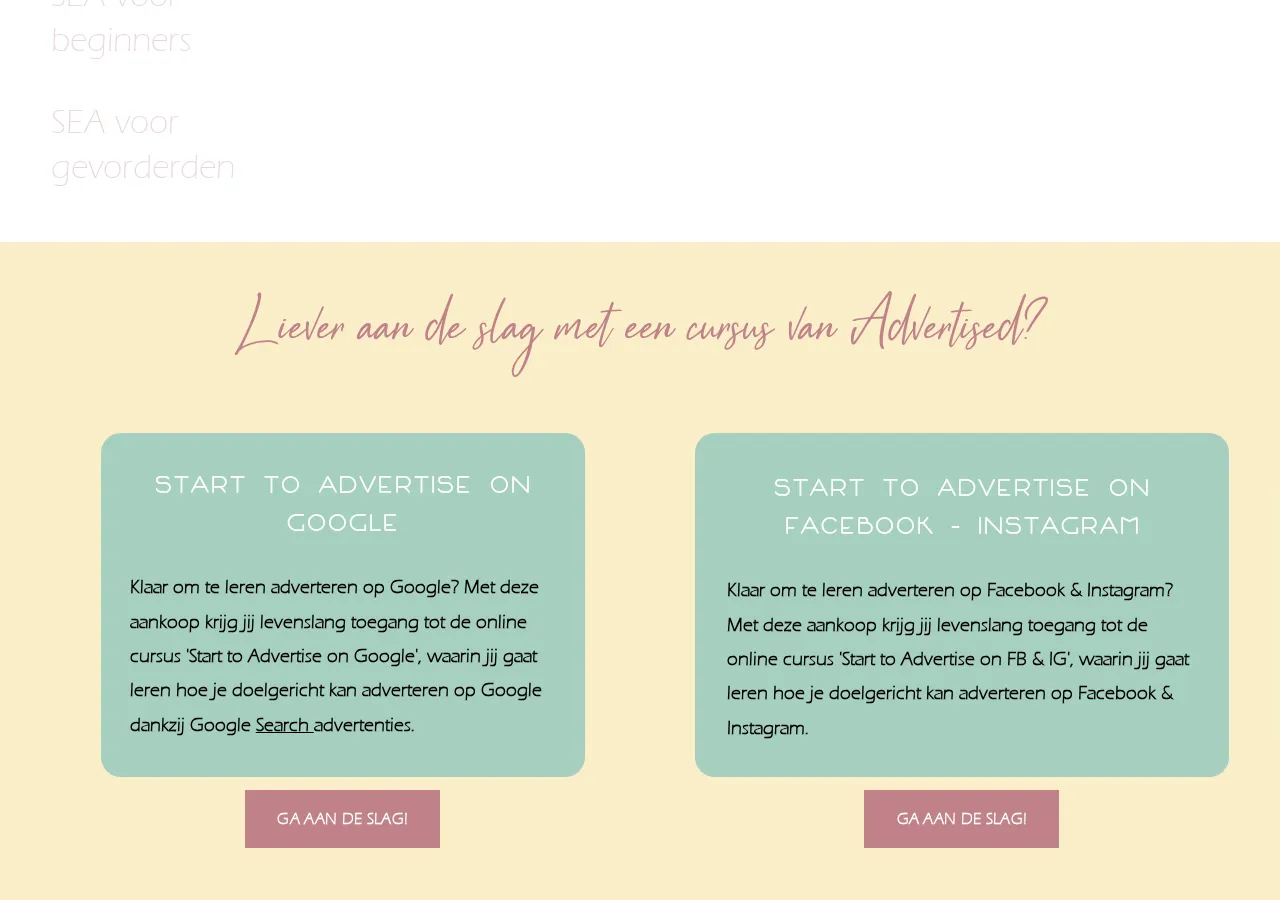 advertisedacademy.be page section 3 — marketing psychology audit screenshot