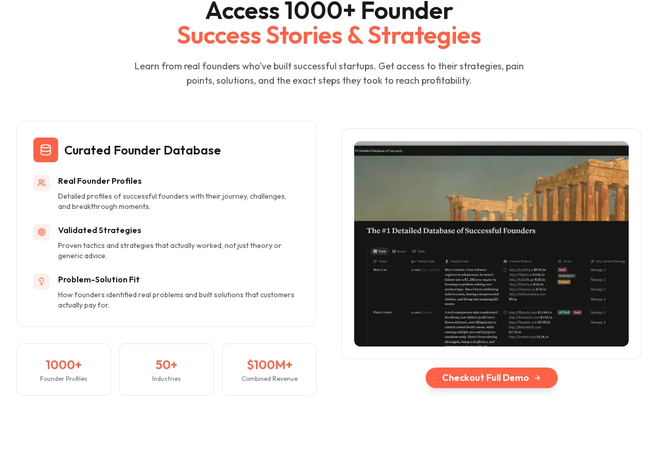 foundertoolkit.org page section 3 — marketing psychology audit screenshot